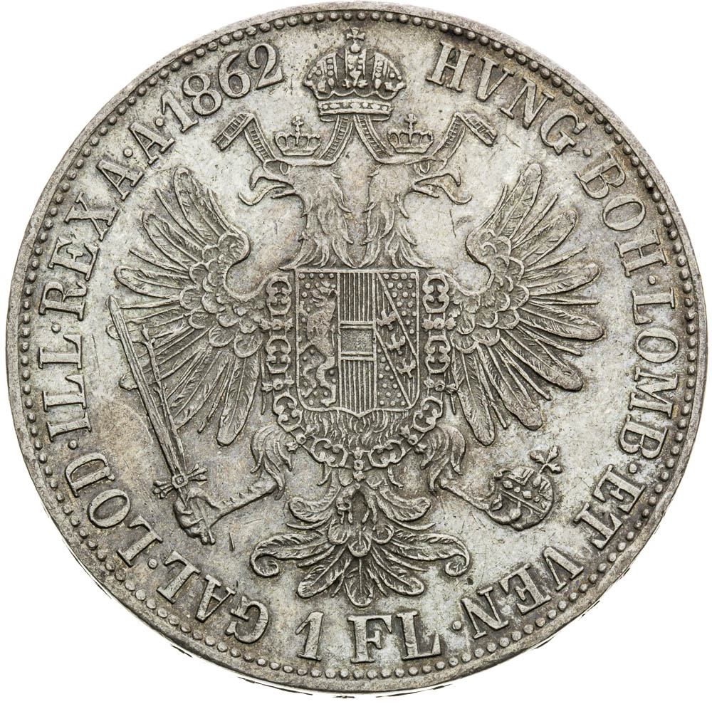 Zlatník 1862 - reverz