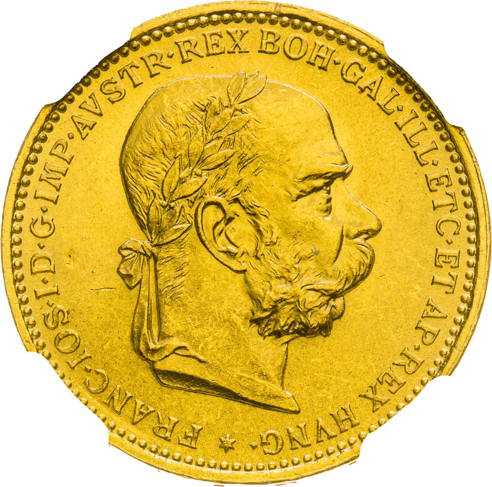 20 Corona 1893 - front