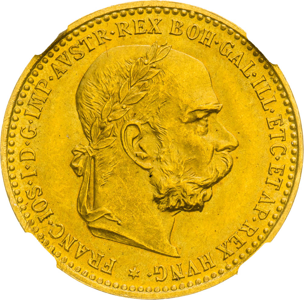 10 Corona 1896 - front