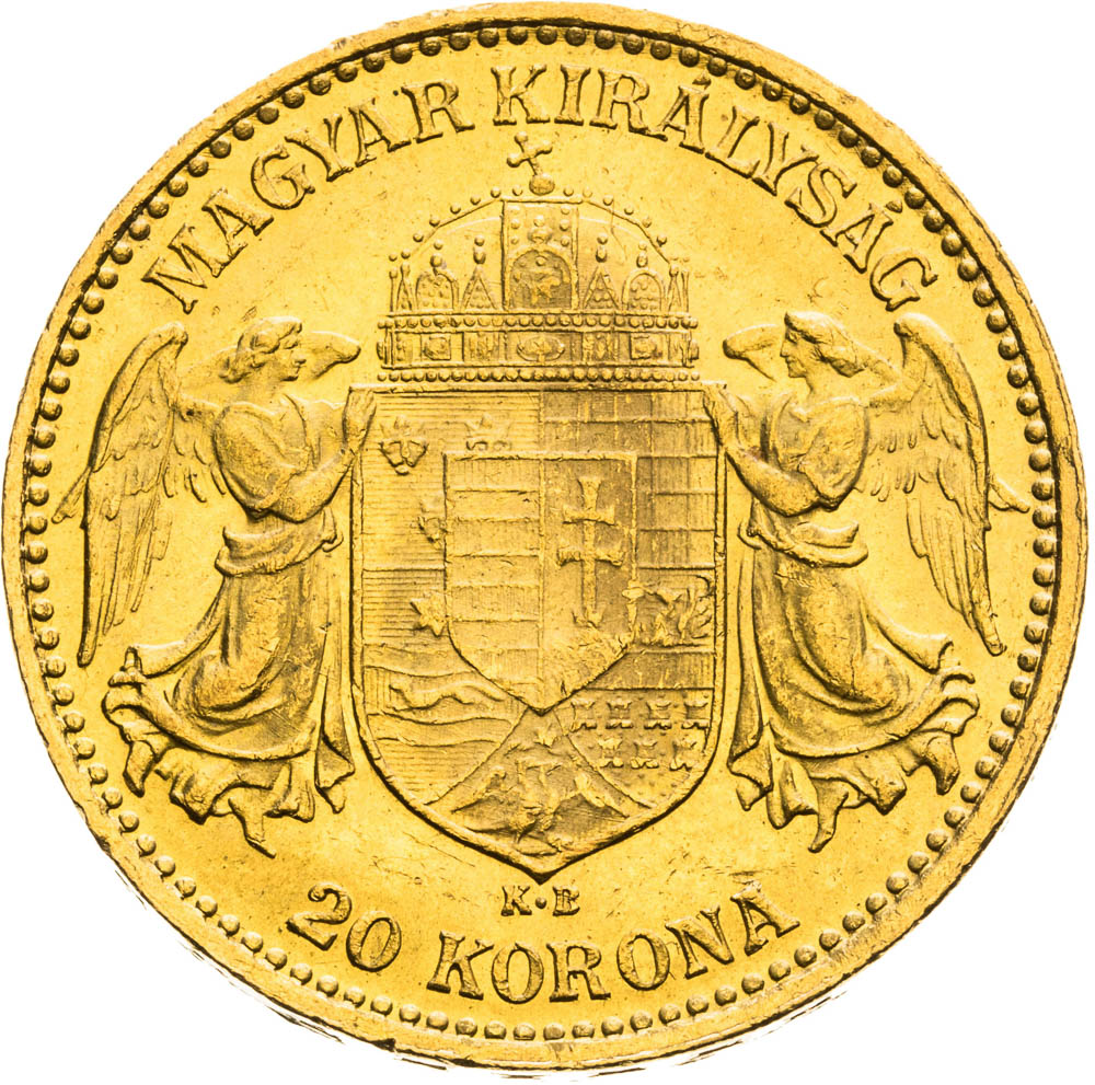20 Korona 1908 - reverz