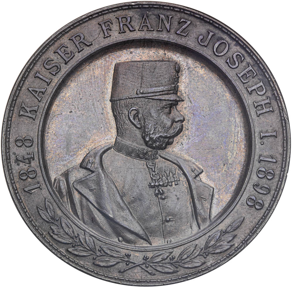 Medaile 1898 - avers