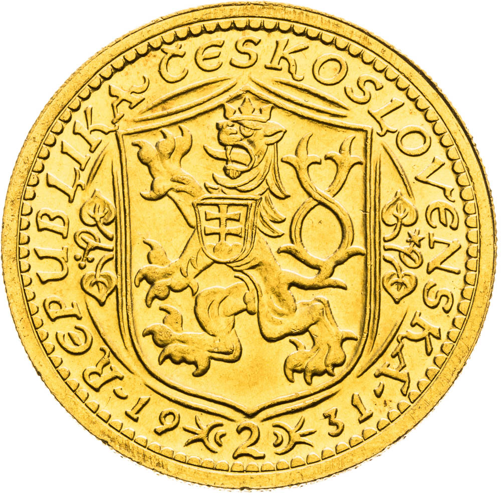 2 Dukát 1931 - revers