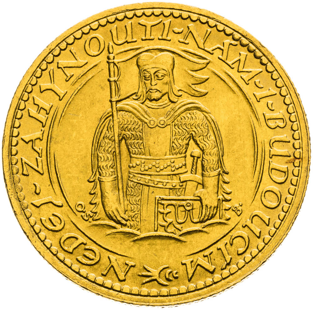 Dukát 1924 - avers