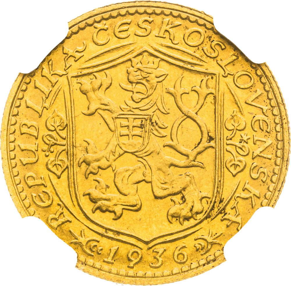 Ducat 1936 - back