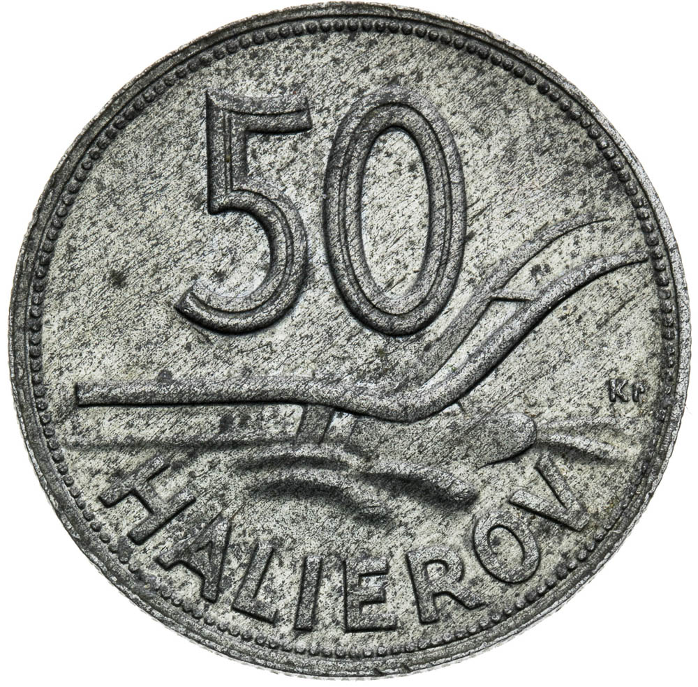 50 Heller 1944 (Pattern strike) - back