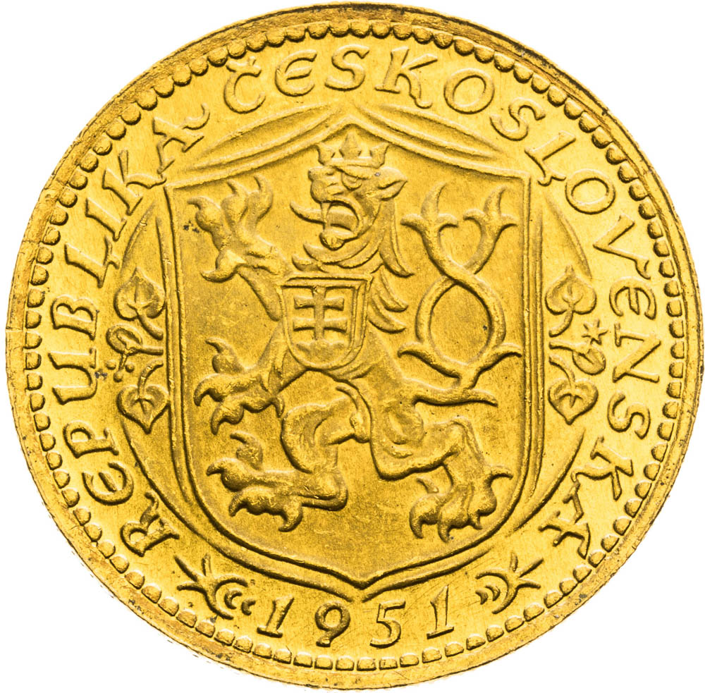 Ducat 1951 - back