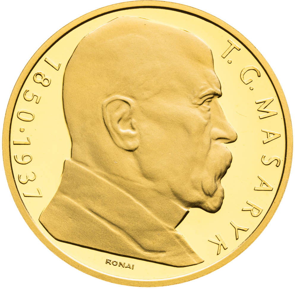 Set of 10 Koruna 1990 T. G. Masaryk (Author's emission, set no. 1) - front