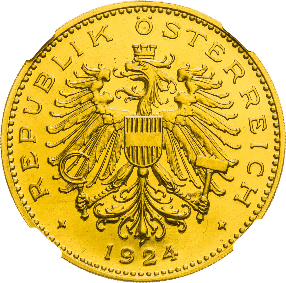 100 Koruna 1924 - avers