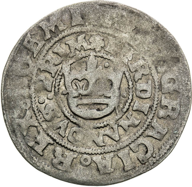 Pražský groš 1533 - reverz