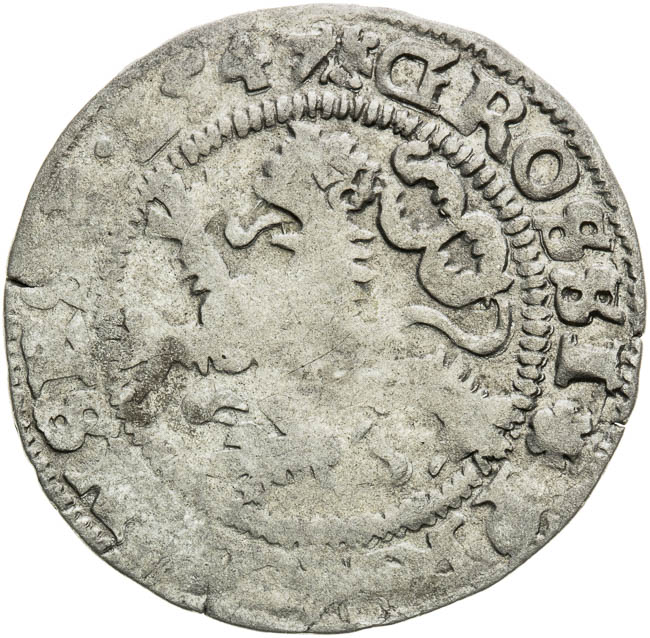 Pražský groš 1547 - averz