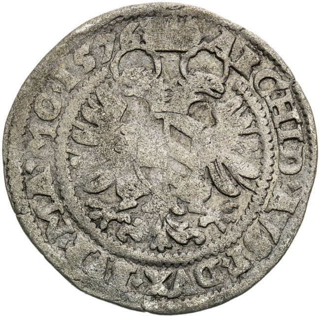 Weissgroschen 1576 - back