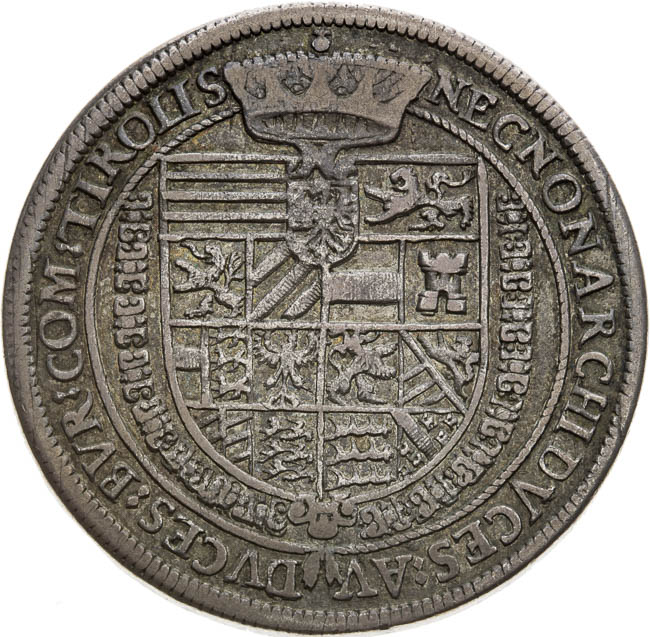 Thaler 1607 - back
