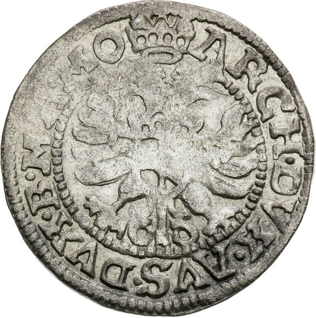 Weissgroschen (around 1580–1583) - back