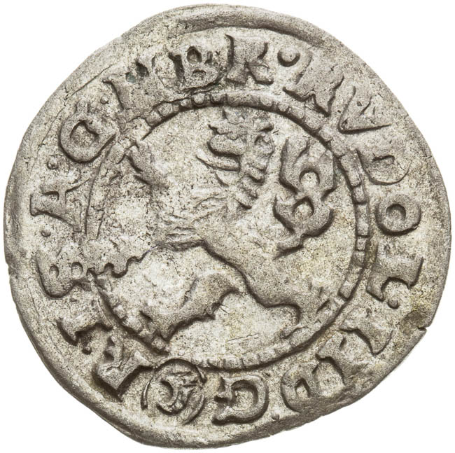 Malý groš 1587 - averz