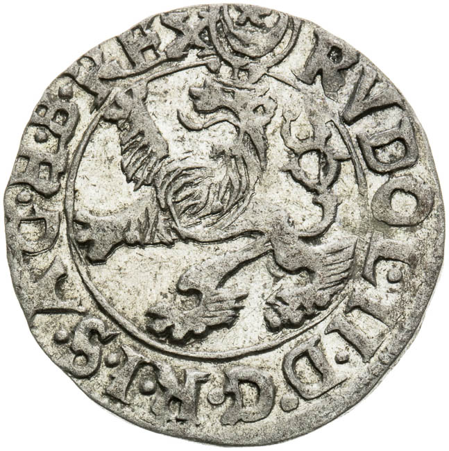 Malý groš 1587 - averz