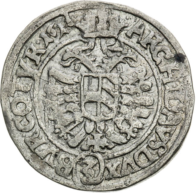 3 Grajciar 1617 (?) - reverz