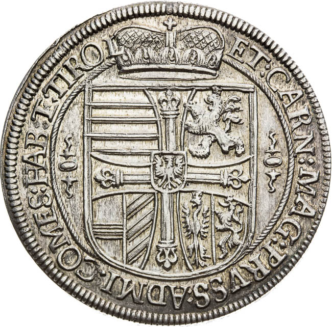 Thaler 1616 - back