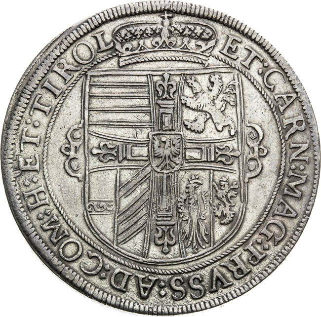 Thaler 1617 - back