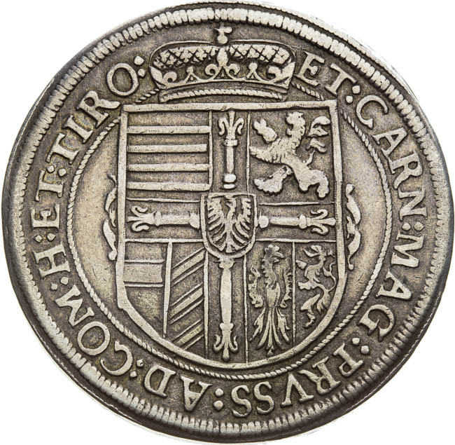 Thaler 1618 - back