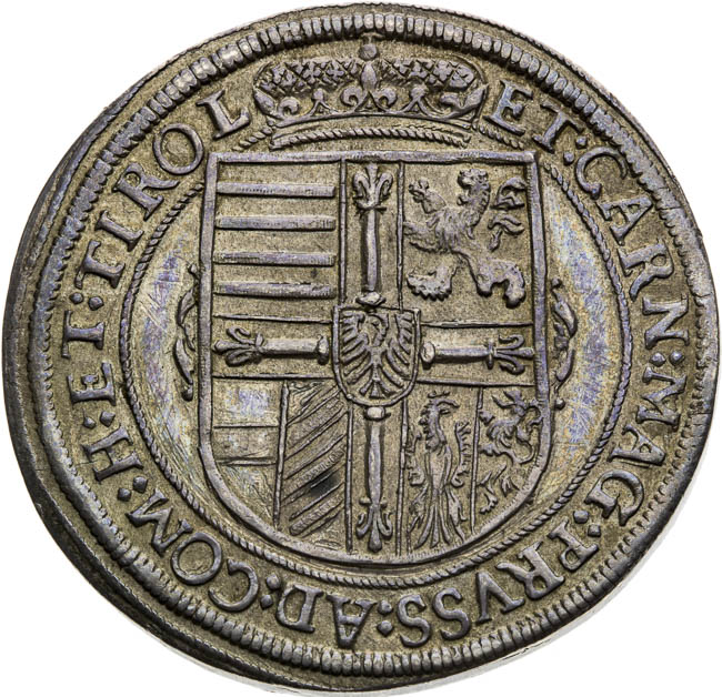 Thaler 1618 - back