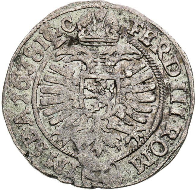 3 Kreutzer 1638 - front