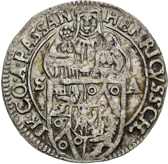 3 Kreutzer 1646 - back