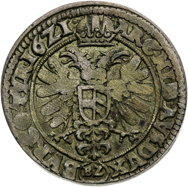 60 Grajciar 1621 - reverz