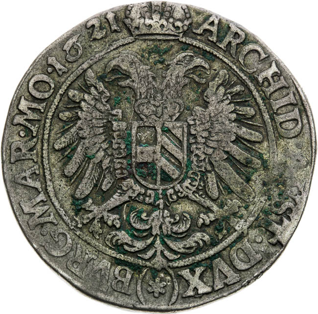 120 Grajciar 1621 - reverz