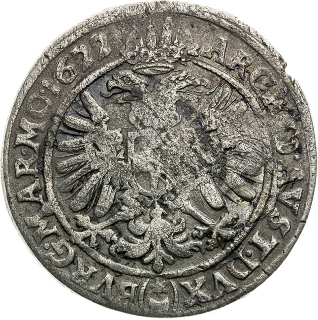 75 Grajciar 1622 - reverz