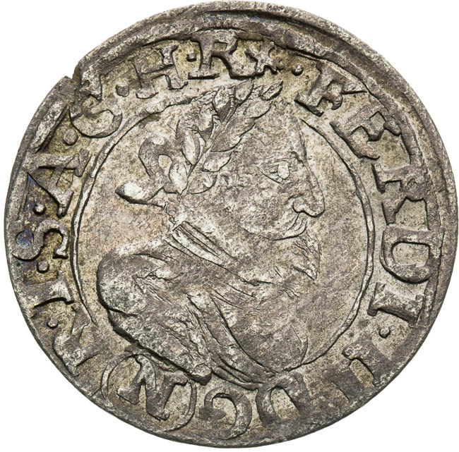 3 Kreutzer 1627 - front
