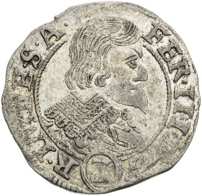 3 Grajciar 1638 - averz