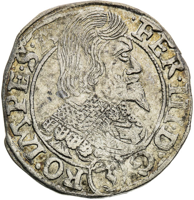 3 Grajciar 1638 - averz