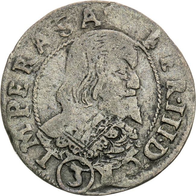 3 Grajciar 1641 - averz