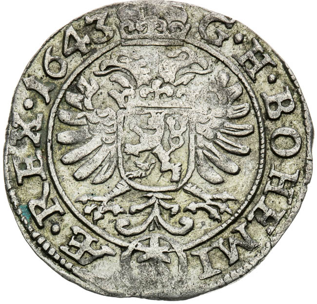 3 Grajciar 1643 - reverz
