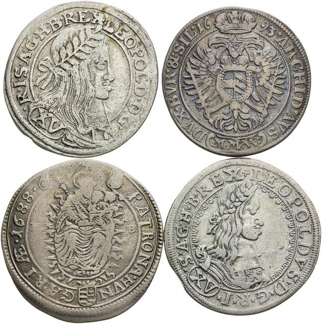XV Kreutzer (4 pcs) - front