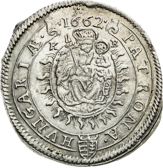 XV Kreutzer 1662 - back