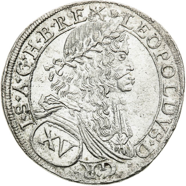 XV Kreutzer 1674 - front