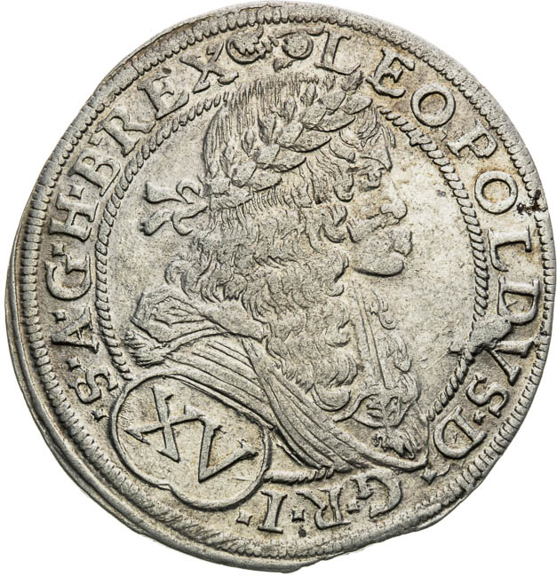 XV Kreutzer 1674 - front