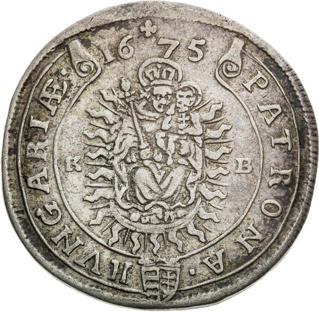 XV Kreutzer 1675 - back