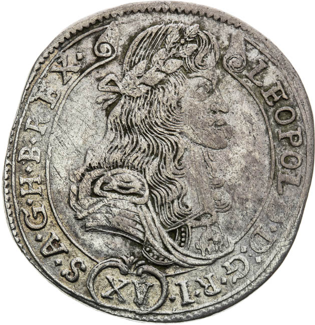 XV Kreutzer 1686 - front