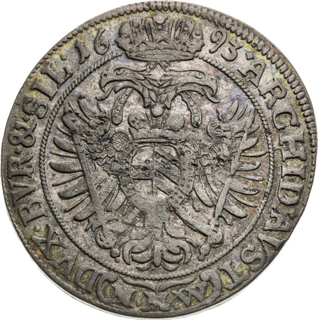 XV Kreutzer 1693 - back