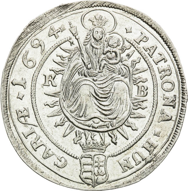 XV Kreutzer 1694 - back