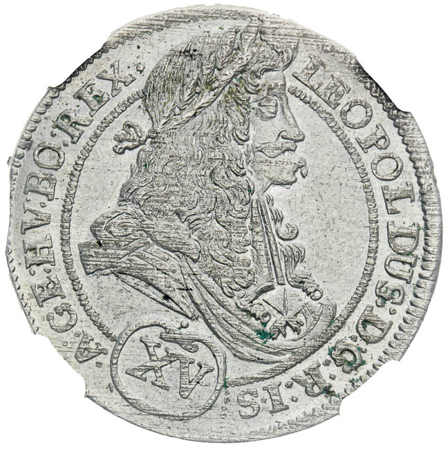 XV Kreutzer 1696 - front