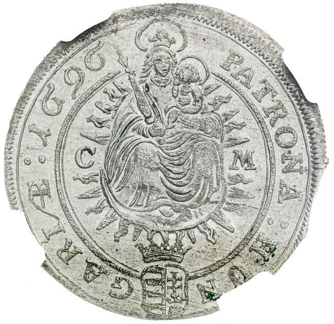 XV Kreutzer 1696 - back