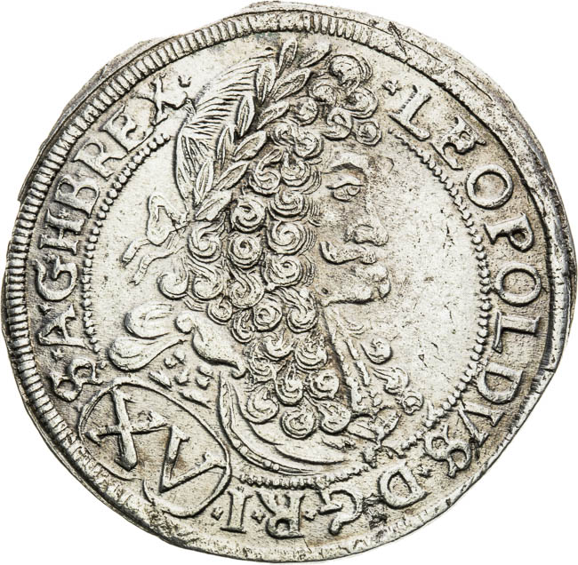 XV Grajciar 1696 - averz