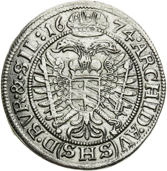 VI Grajciar 1674 - reverz