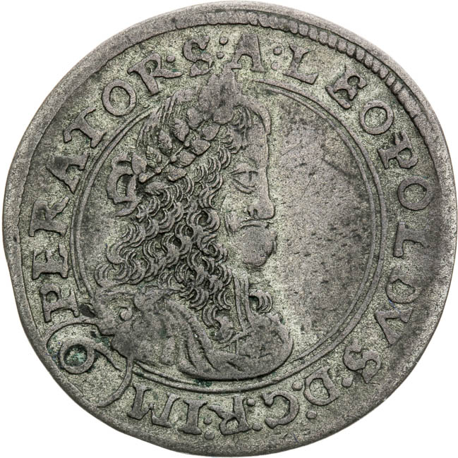 6 Grajciar 1684 - averz