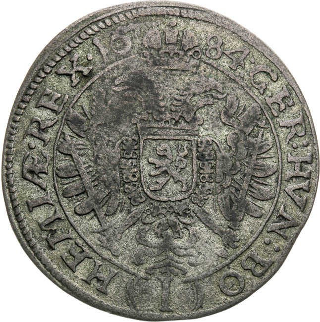 6 Grajciar 1684 - reverz