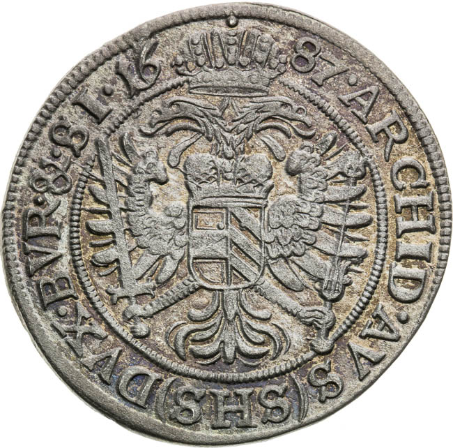 VI Grajciar 1687 - reverz