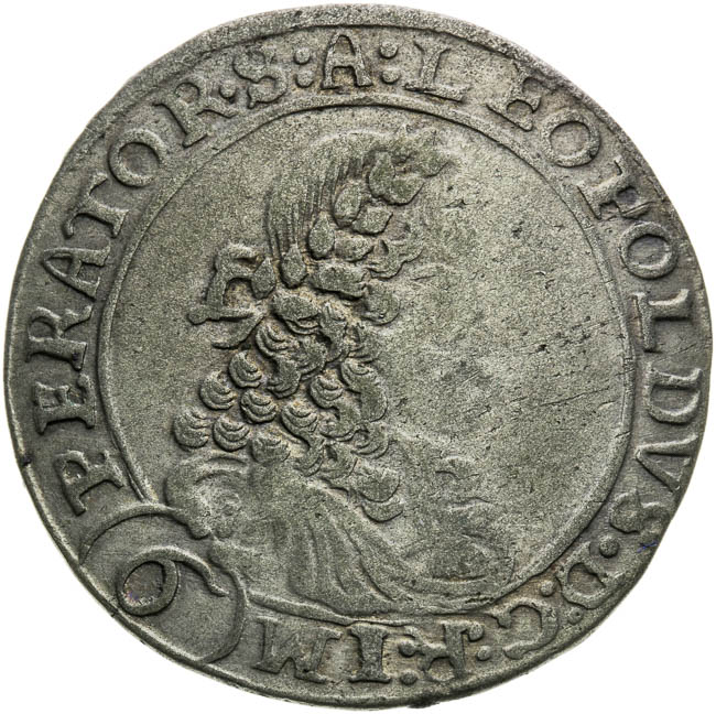 6 Grajciar 1689 - averz